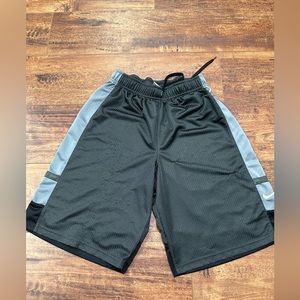 Black and gray Nike shorts size medium